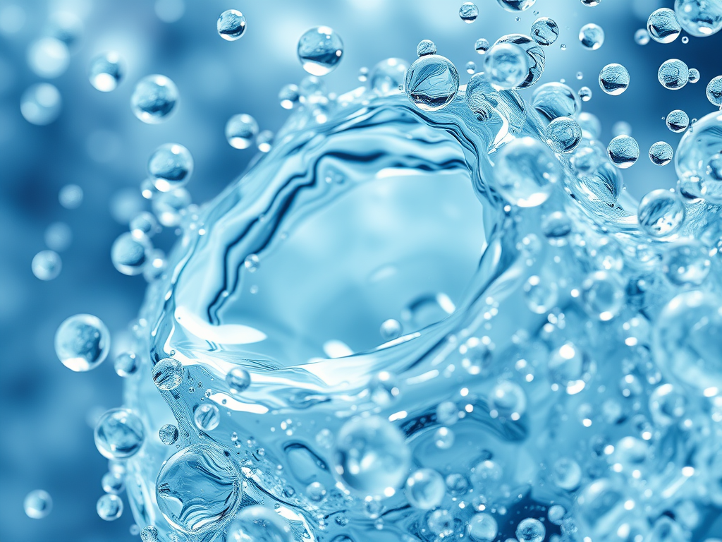 Agua pura como apoyo  a la biorresonancia